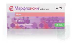 Применения таблеток Марфлоксина для собак и кошек