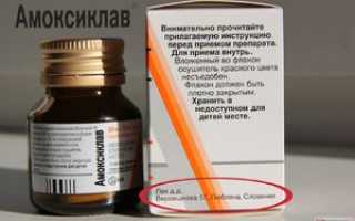 Амоксициллин для применения животным прилагается инструкция