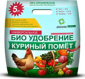 Использование куриного помета